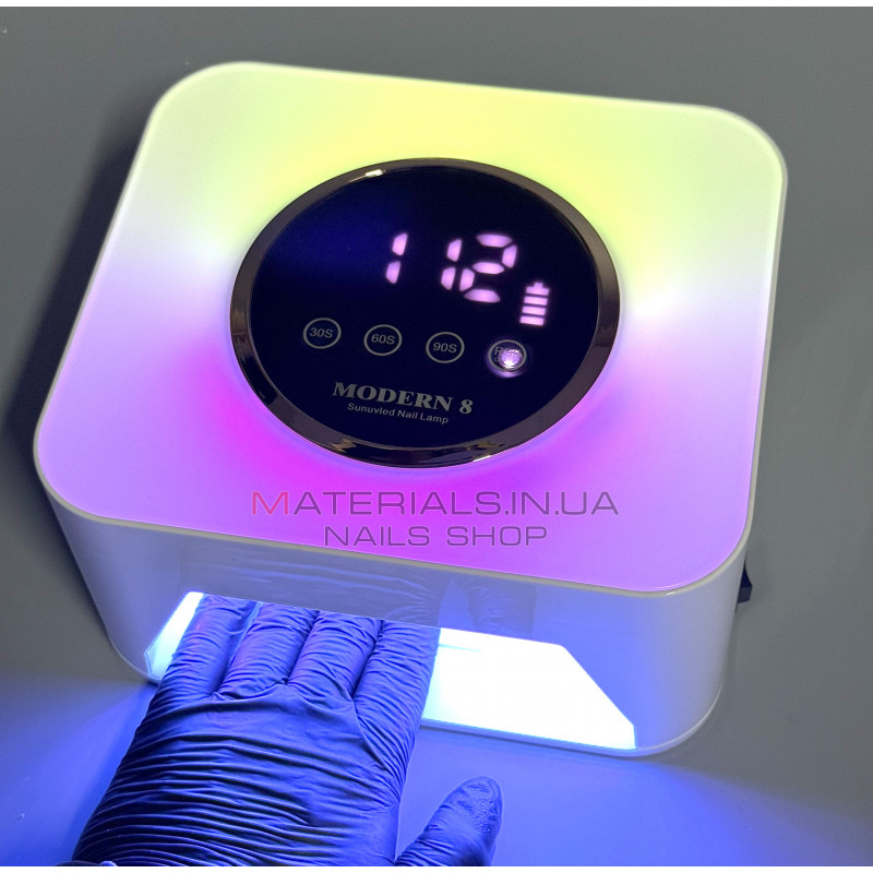 Бездротова лампа MODERN8 на 36 Вт для сушіння нігтів (з акумулятором 6000mAh, USB)