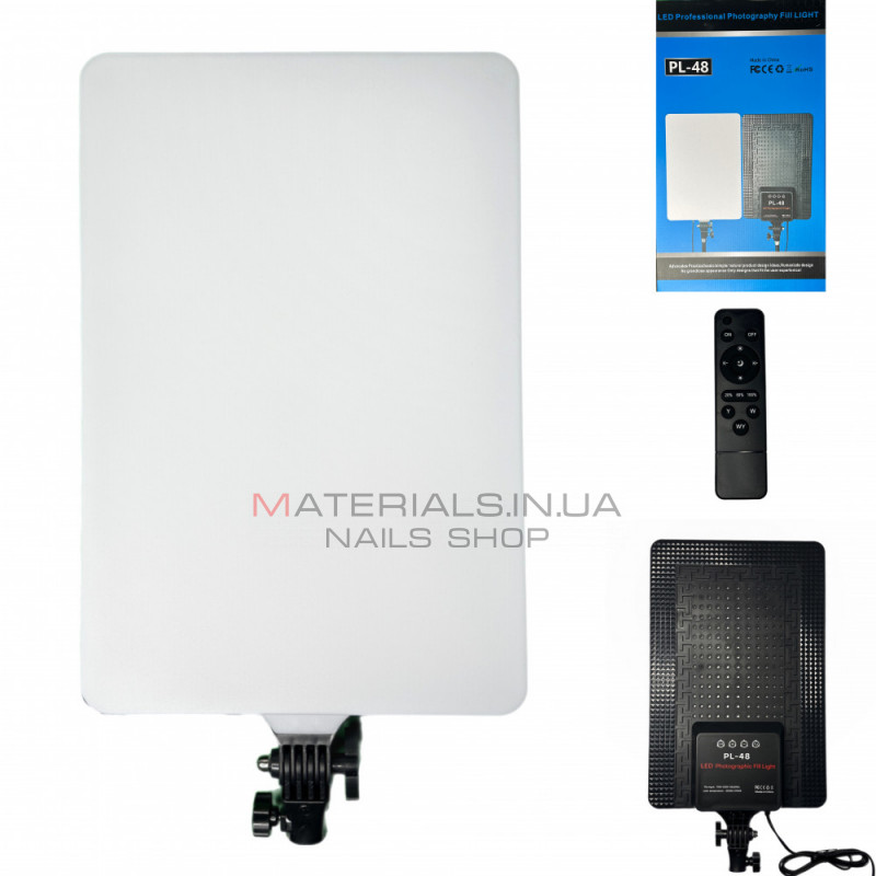 Лампа видеосвет LED PL48 46x28 cm 880 Lights 4000K-6500K Лампа видеосвет LED PL48 46x28 cm 880 Lights 4000K-6500K
