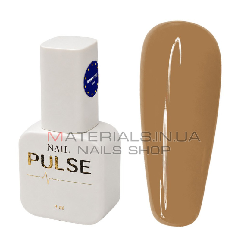 Гель-лак NAIL PULSE Gel Polish №37, 8 мл карамельний