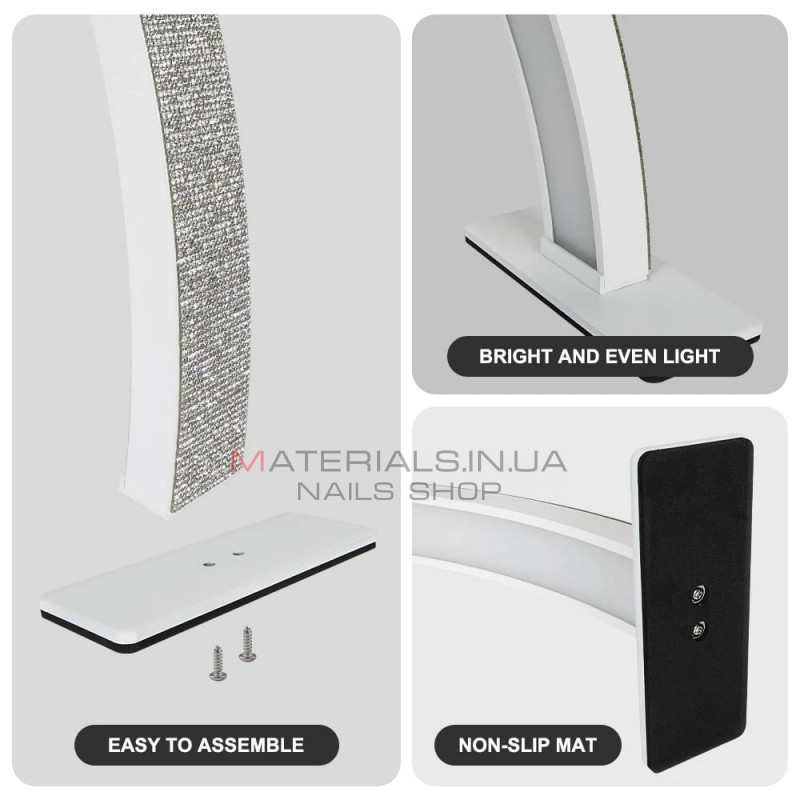 Бестеневая LED лампа F-623 25W 54х28 см — White Бестеневая LED лампа F-623 25W 54х28 см — White