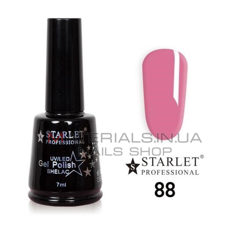 Гель-лак Starlet Professional №88 "Розовый Цвет"
