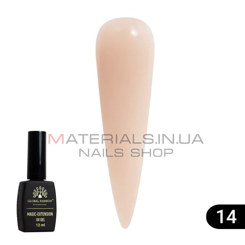 Гель Global Fashion Magic-Extension 12 мл, 14
