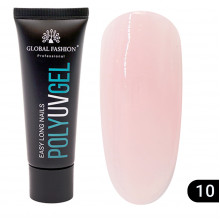 Поли UV гель (Полигель) Global Fashion 30 г 10