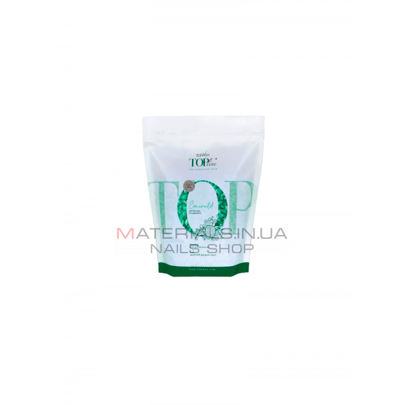 Гарячий плівковий віск у гранулах Italwax TOP LINE - Смарагд, 750 гр.