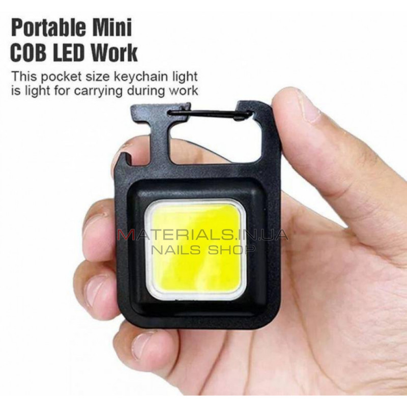 Фонарик- брелок — F04 COB rechargeable keychain Light Micro USB Фонарик- брелок — F04 COB rechargeable keychain Light Micro USB
