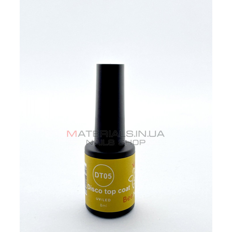 Disco Top Coat Bee Nails, DT05, 8 мл Disco Top Coat Bee Nails, DT05, 8 мл