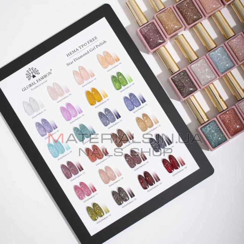 Гель лак Star Diamond Gel Polish, 24