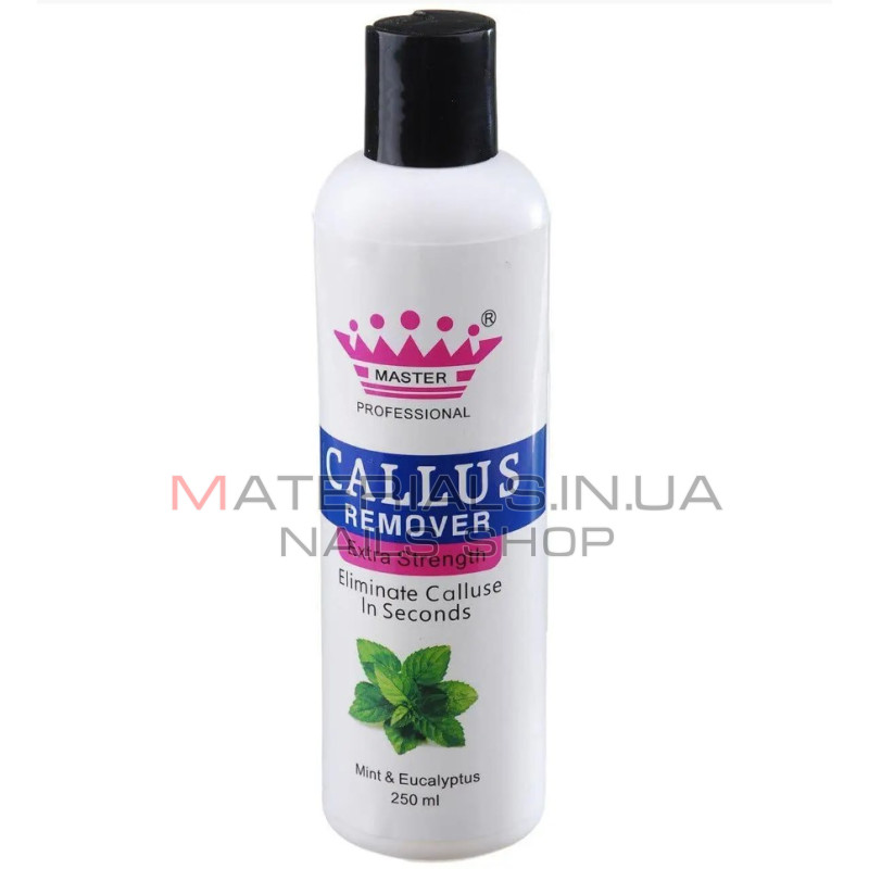 Засіб для педикюру Callus Remover Master professional 250мл м'ята-евкаліпт