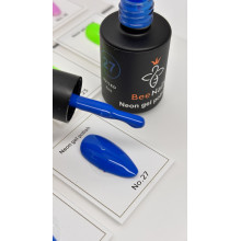 Гель-лак неоновий для нігтів Bee Nails neon gel polish, №27