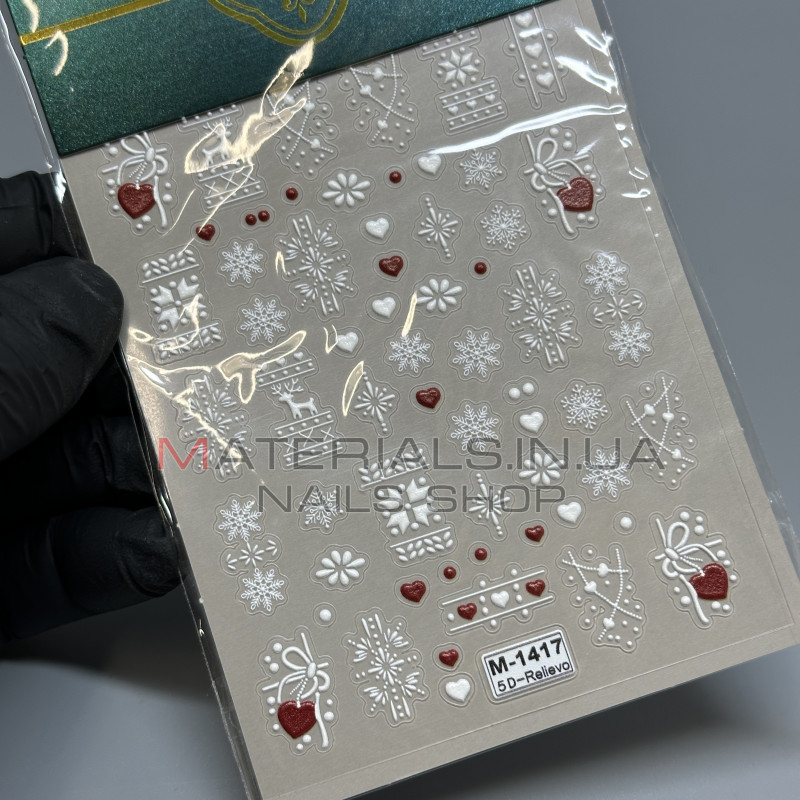 Наклейки Nail Sticker M-1417