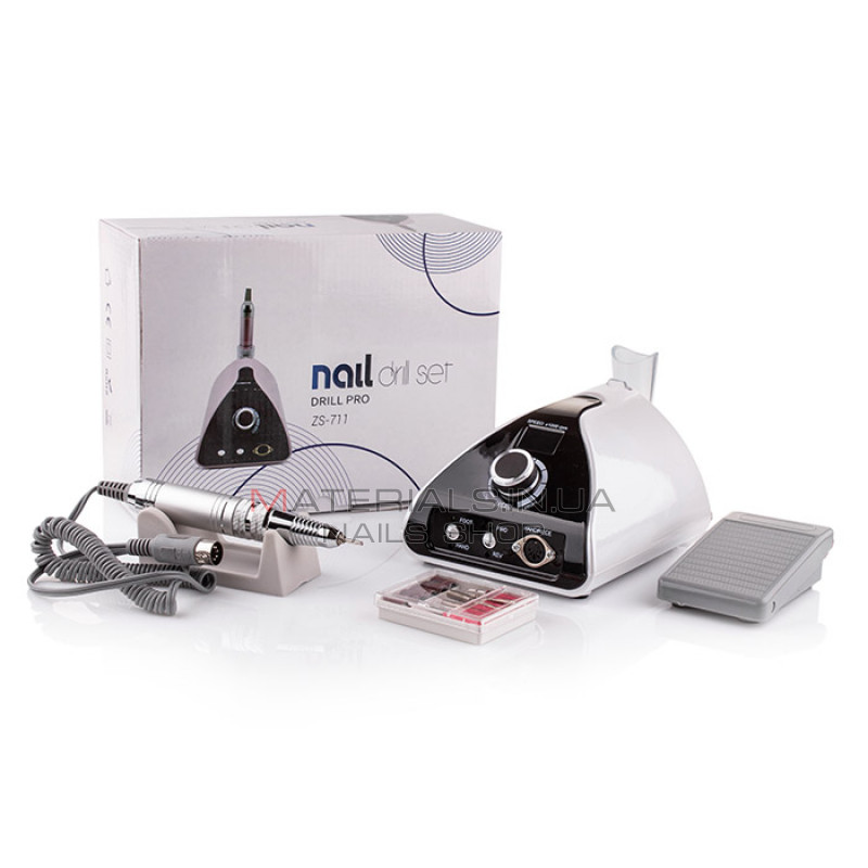 Фрезер для маникюра Nail Drill ZS-711 PRO WHITE Фрезер для маникюра Nail Drill ZS-711 PRO WHITE