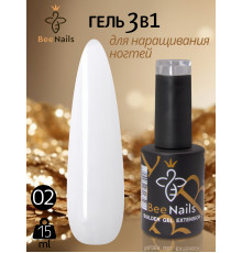 Гель для нарощування нігтів Bee Nails Bulder gel extension №02