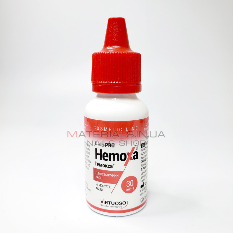 Кровоспинний засіб Hemoxa Гемокса, 30 мл Кровоспинний засіб Hemoxa Гемокса, 30 мл
