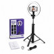 Монопод Tripod P61Q, Bluetooth-кнопка, Ring світло, 2,05 м