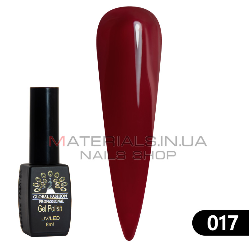 Гель лак BLACK ELITE 017, Global Fashion 8 мл