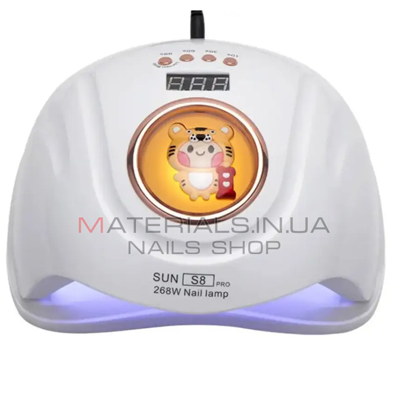 UV/LED SUN S8 Pro, 268 Вт. Тигр - Білий