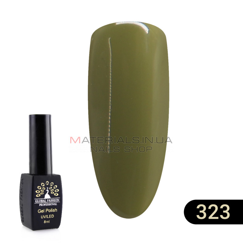 Гель лак BLACK ELITE 323, Global Fashion 8 мл Гель лак BLACK ELITE 323, Global Fashion 8 мл