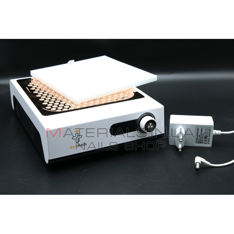 Витяжка манікюрна (пилосос) Bee Nails, 150W, ZS-807, white