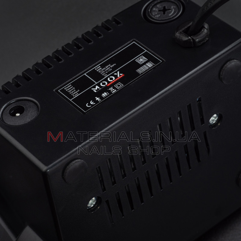 Фрезер Мокс X104 (Чорний) на 45 000 об/хв. та 65W. для манікюру та педикюру