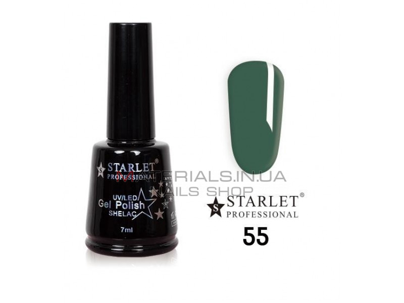 Гель-лак Starlet Professional №55, "Хвойний ліс"