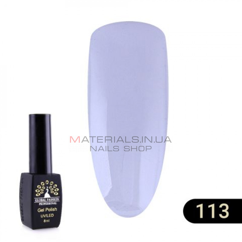Гель лак BLACK ELITE 113, Global Fashion 8 мл Гель лак BLACK ELITE 113, Global Fashion 8 мл