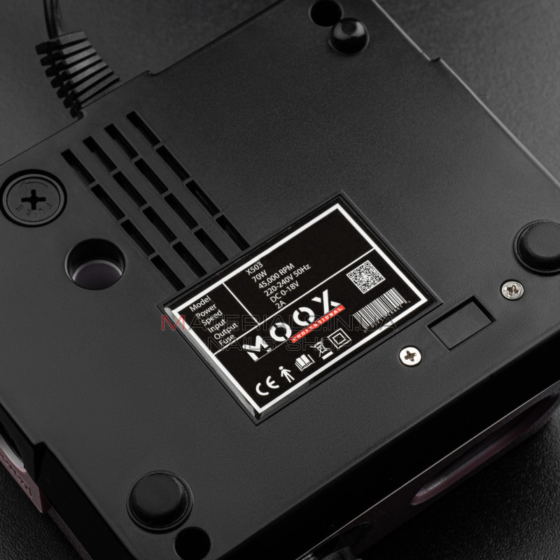 Фрезер Мокс X503 (Рожевий) на 45 000 об/хв. та 70W. для манікюру та педикюру Фрезер Мокс X503 (Рожевий) на 45 000 об/хв. та 70W. для манікюру та педикюру