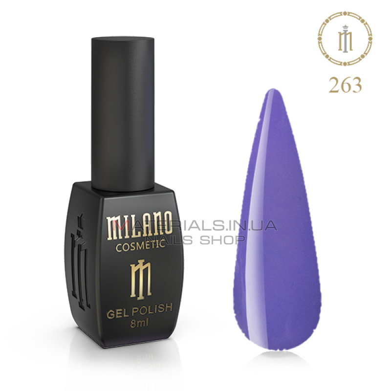 Гель лак MILANO 8 МЛ № 263