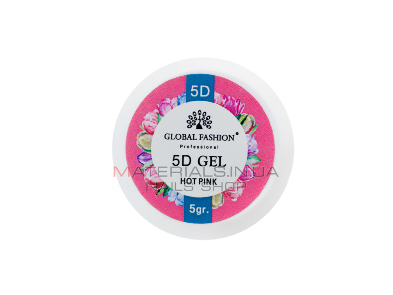 5D GEL Global 5 ml hot pink