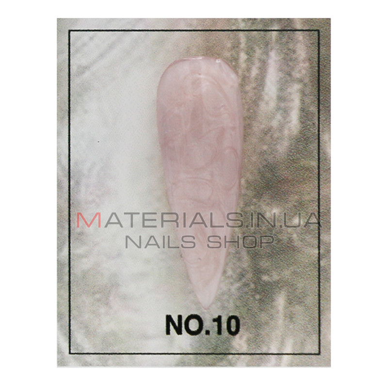 Гель для моделювання нігтів 15 г,  Ocean Pearl Dream Builder Gel 10
