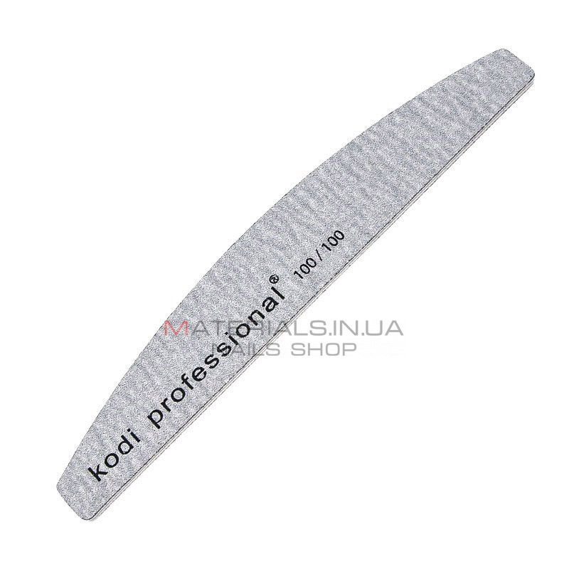 Пилка для нігтів Half Grey 100/100 Пилка для нігтів Half Grey 100/100
