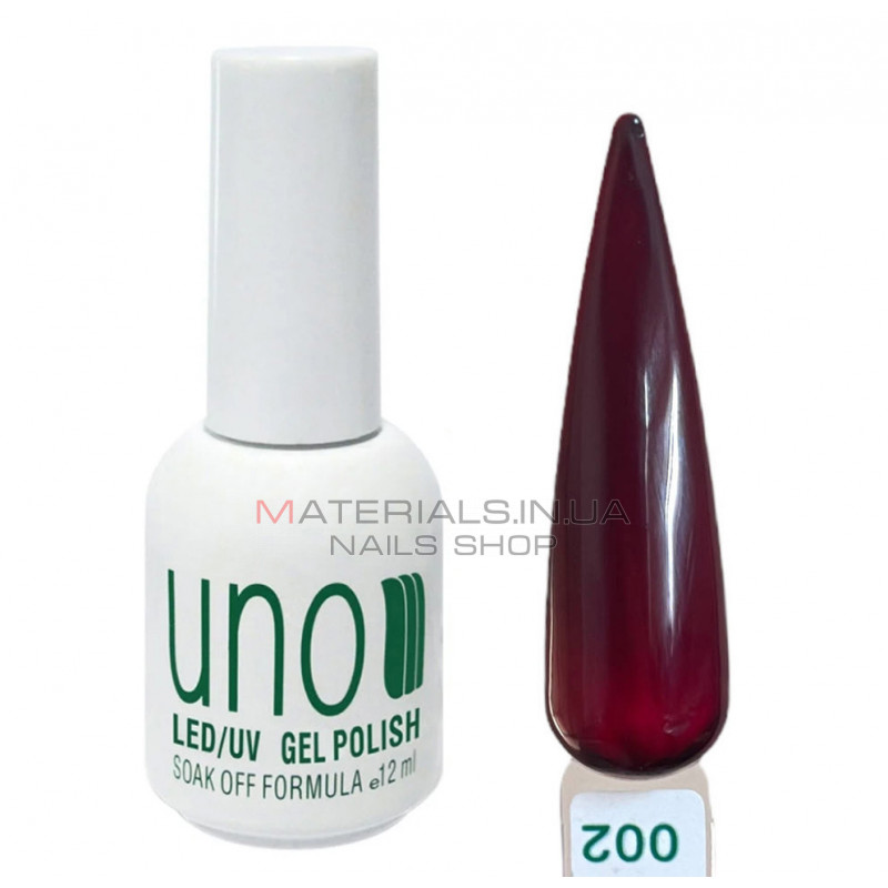 Гель-лак для ногтей UNO 12 мл, №002 Гель-лак для ногтей UNO 12 мл, №002