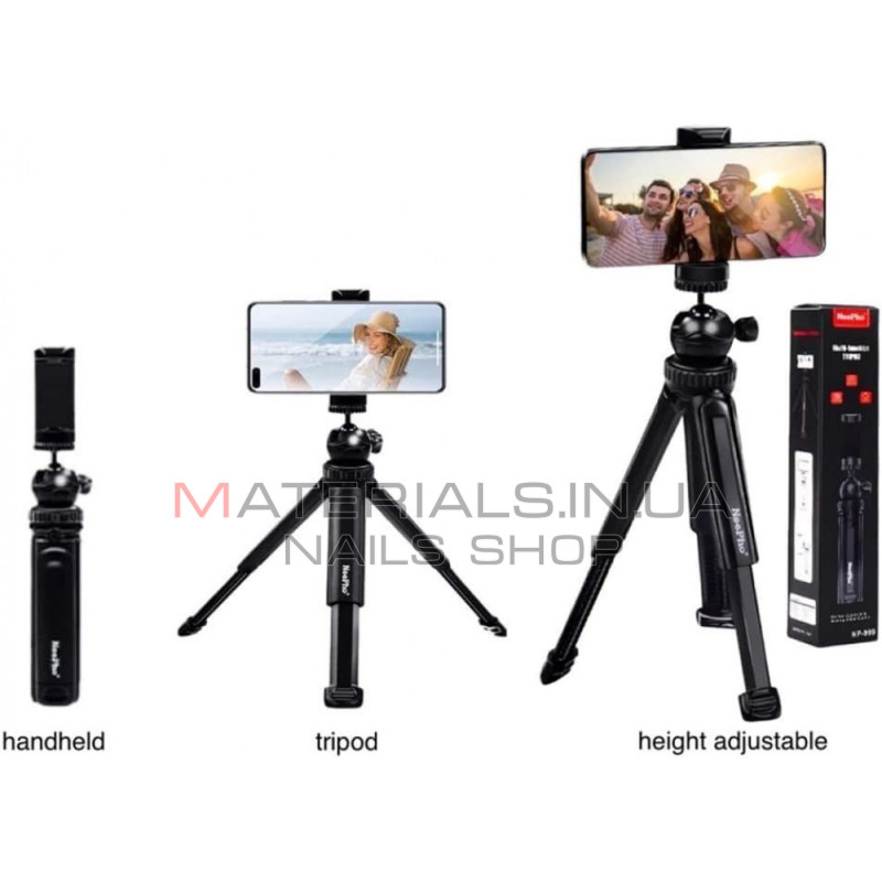 Монопод Tripod Neepho NP-999, Bluetooth, 0,38 м