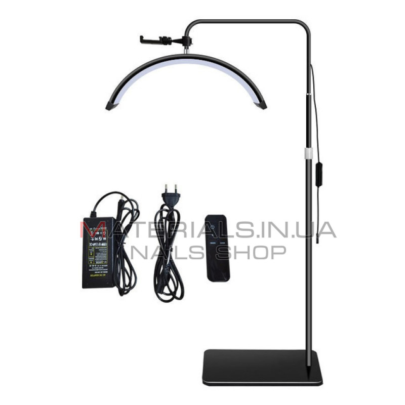 Безтіньова LED-лампа HD-M6X (SP-006) — Чорна, 60 см, 36 Вт