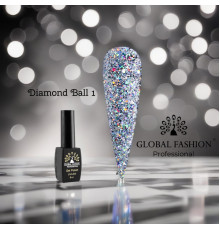 Гель лак Diamond Ball Global Fashion 8 мл, 001