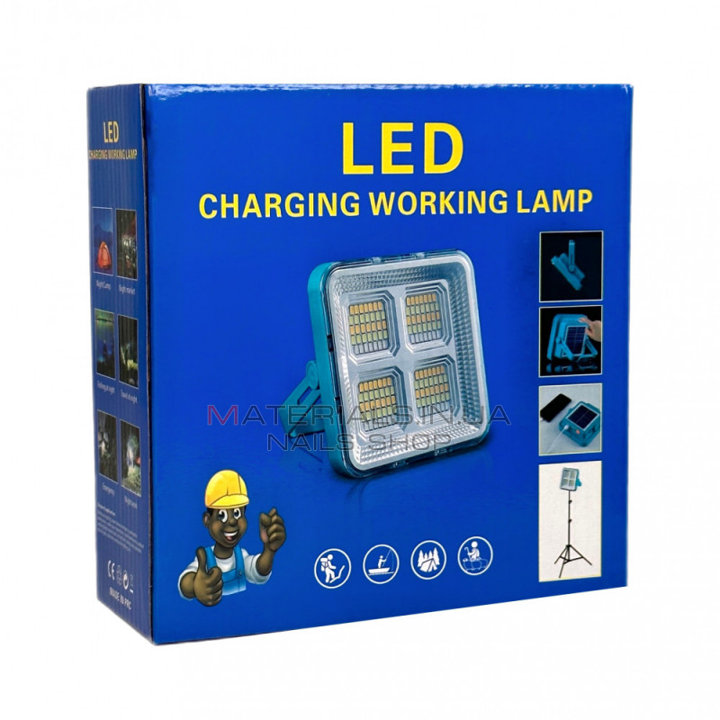 Светодиодный прожектор с Аккумулятором 5000 mah LED Lamp
