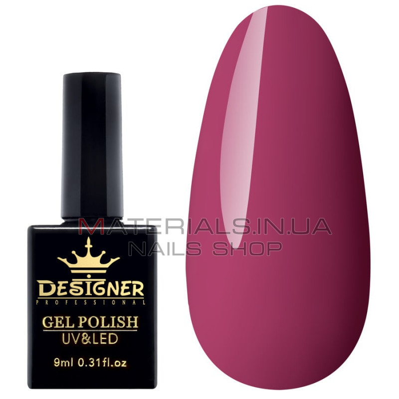 Гель-лак Designer Blueberry Pie - A21 "Вечірній рожевий"