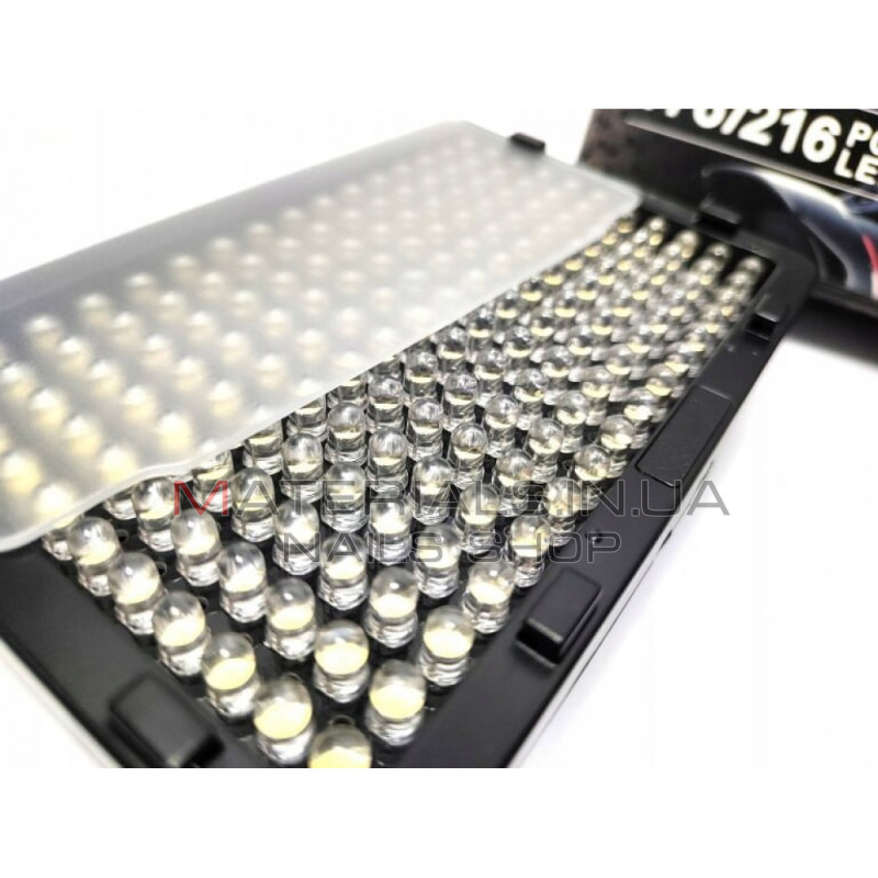 Накамерный видеосвет LED — PT-176S   2 COLORS (11W/1320LM/LED176 PCS/3200K-5600K)LED DISPLAY +Battery F550/7.2V/2400Mah+Charger