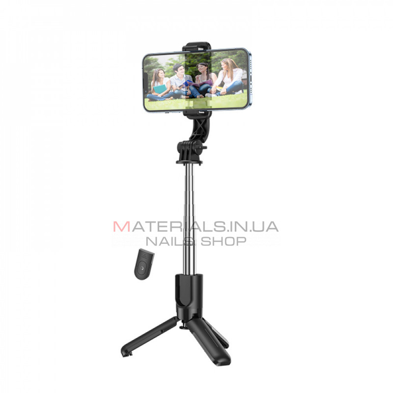 Monopod Tripod (0.75m) — Hoco K17 — black
