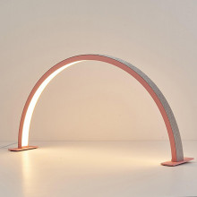 Бестеневая LED лампа F-624 30W 72х36 см — Pink