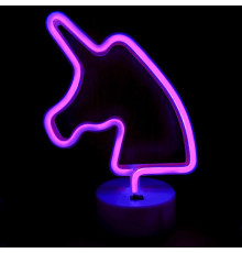 Ночной светильник — Neon Lamp series — Unicorn Pink