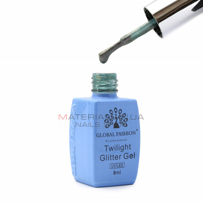 Гель лак Twilight Glitter 8 мл, 200 Гель лак Twilight Glitter 8 мл, 200