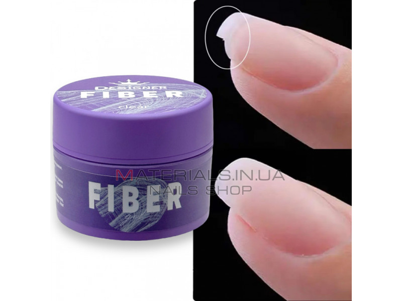 Fiber Gel 15 мл., Дизайнер (для моделирования и ремонта ногтей)