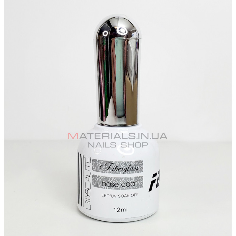 База зі скловолокном Fiber Base Coat Lilly Beaute, 15мл База зі скловолокном Fiber Base Coat Lilly Beaute, 15мл