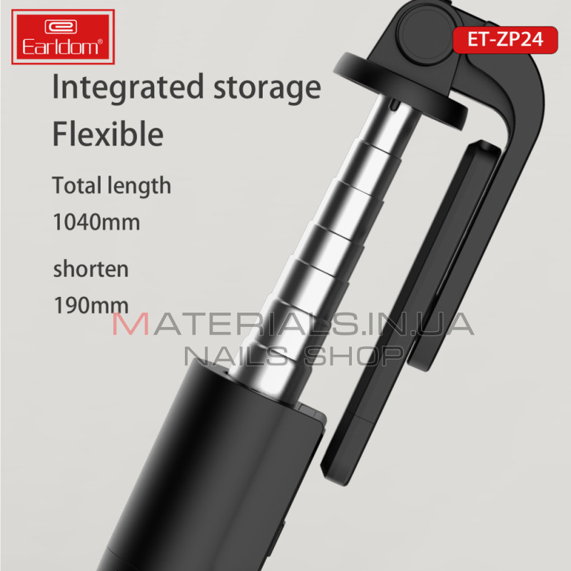 Монопод Tripod Earldom ET-ZP24, Bluetooth, 1,04 м