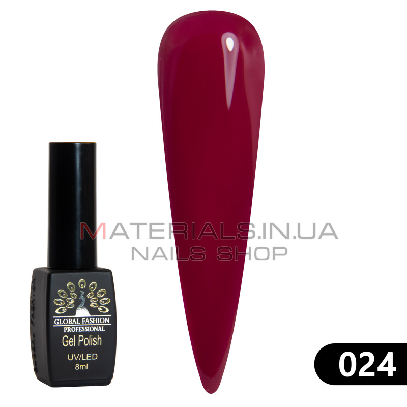 Гель лак BLACK ELITE 024, Global Fashion 8 мл