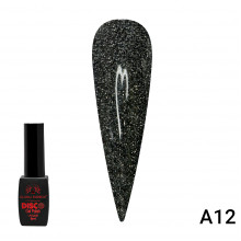 Гель лак Disco Gel Polish, Global Fashion, світловідбивний, 8 мл A12