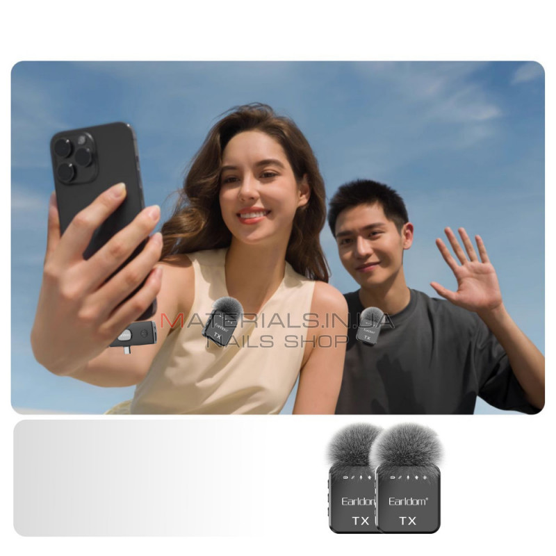 Беспроводной микрофон для телефона Earldom ET-MC13