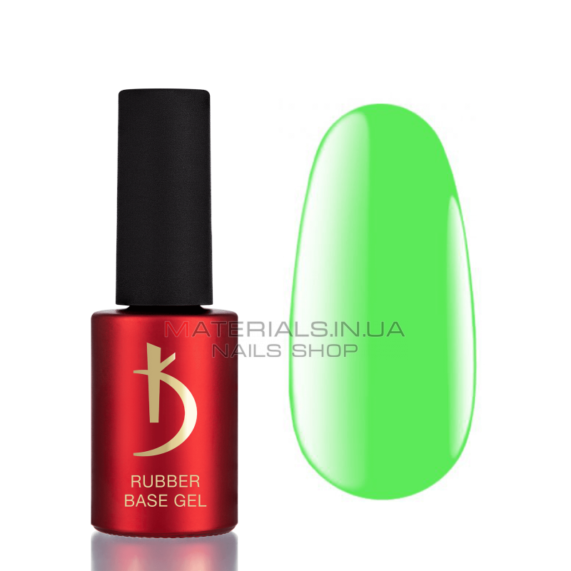 Цветное базовое покрытие для гель-лака Color Rubber base gel, Neon 03, 7 мл