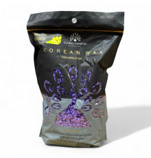 Горячий пленочный воск Global Fashion Korean Wax, Виноград, 1 кг