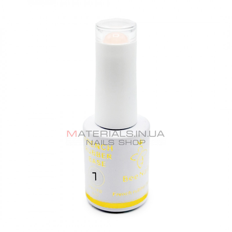 French Rubber base Hema free 07 Bee Nails, 8 ml French Rubber base Hema free 07 Bee Nails, 8 ml